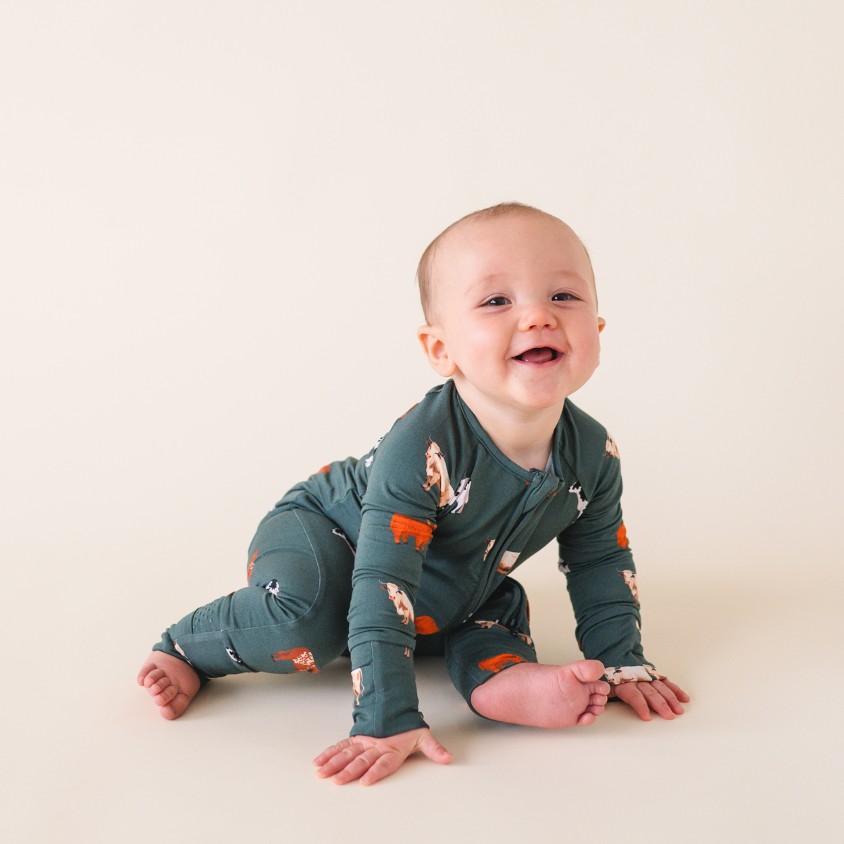 Bamboo 2-Way Convertible Zip Onesie Romper