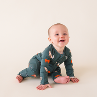 Bamboo 2-Way Convertible Zip Onesie Romper