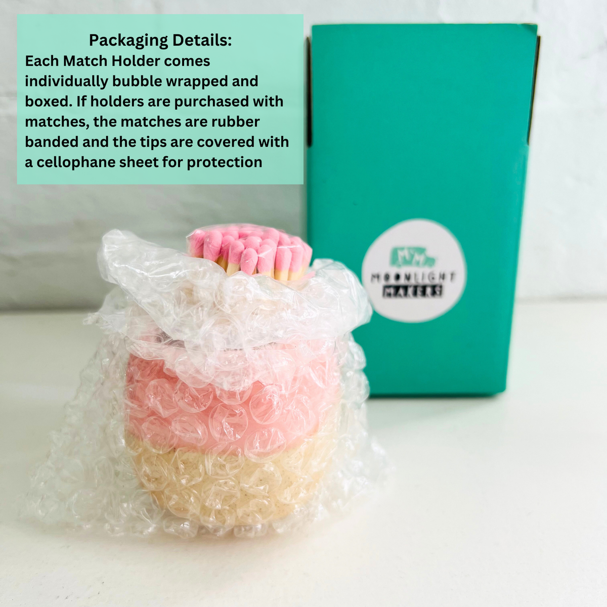 Ceramic Match Holders