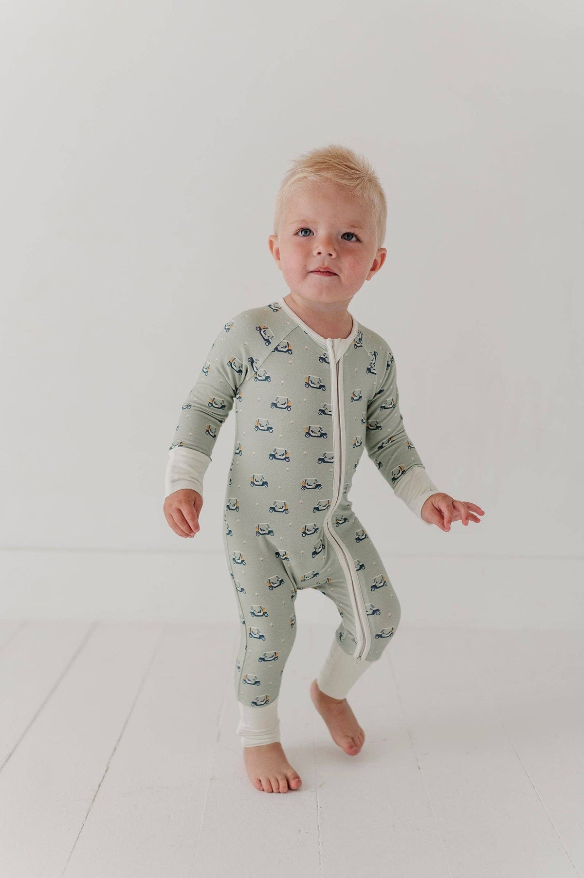 Babysprouts Long Sleeve Zip Romper