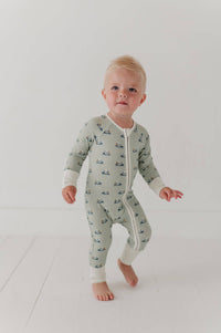 Babysprouts Long Sleeve Zip Romper