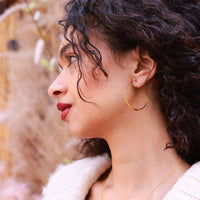 1.5" Classic Hoop Earrings