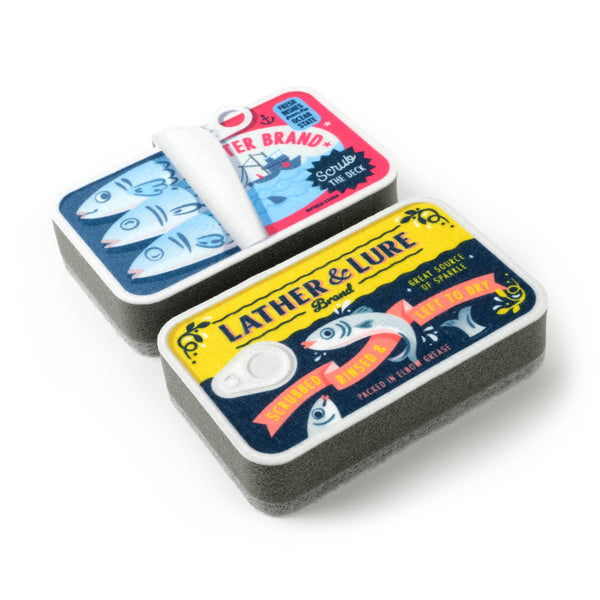 Tidy Tin Sardines Sponges - Set of 2