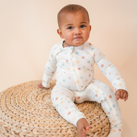 Bamboo 2-Way Convertible Zip Onesie Romper