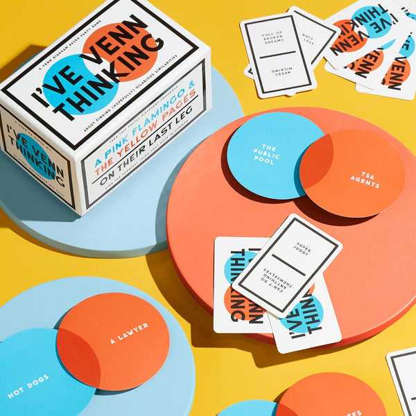 I've Venn Thinking – Fun Party Card Game About Finding Funny Common Things from Unexpected Pairings