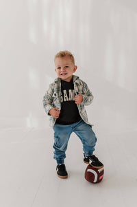Babysprouts Kid's Hooded Shacket