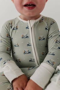 Babysprouts Long Sleeve Zip Romper