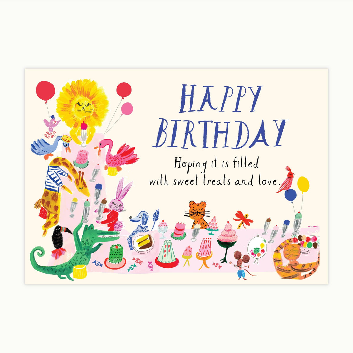 Sweet Treats Birthday Card