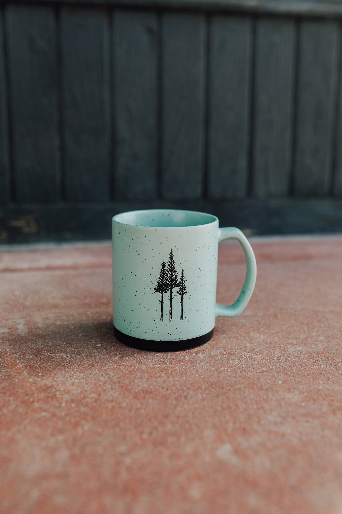 Rustic Three Tree Ceramic Mug