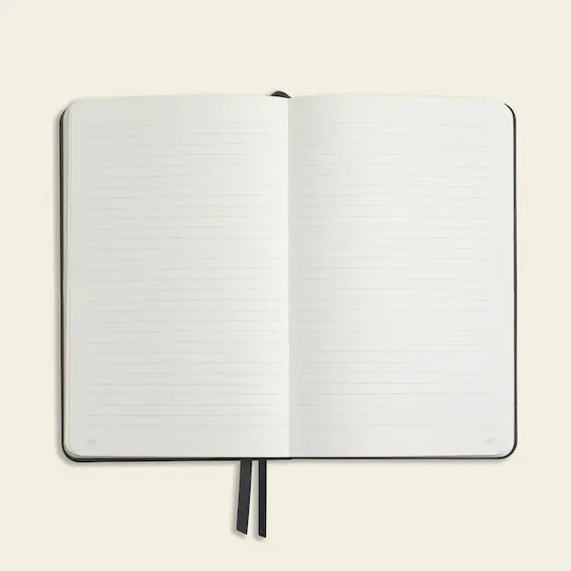Lined Notebook, PU Leather, Hardcover - Everyday
