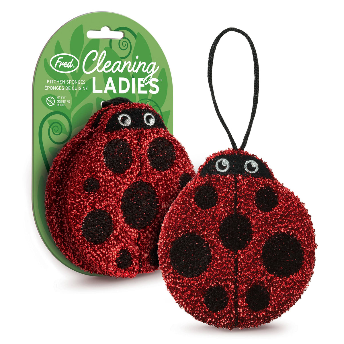 Cleaning Ladies - Ladybug Sponges - Set of 2