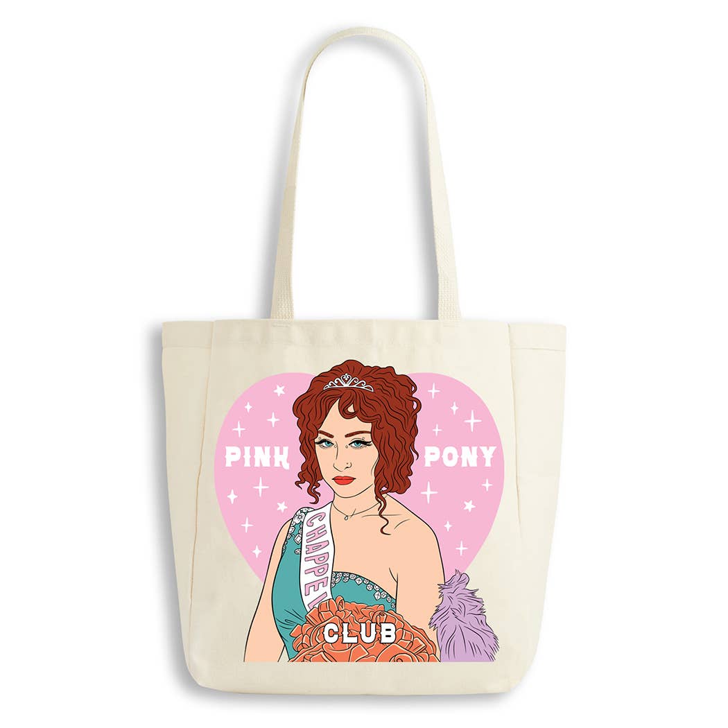 Chap Pink Pony Tote Bag