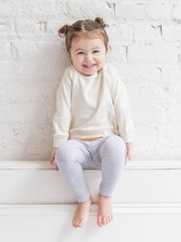 Organic Baby and Kids Portland Pullover - Natural