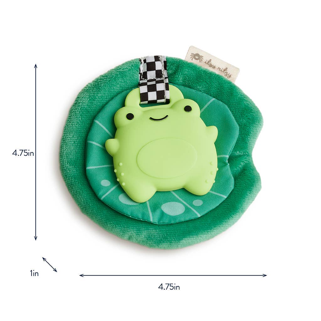 Frog Sweetie Crinkle Teether
