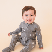 Bamboo 2-Way Convertible Zip Onesie Romper