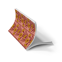 Pompom Carnation Classic Layflat Notebook Journal LFC2369L