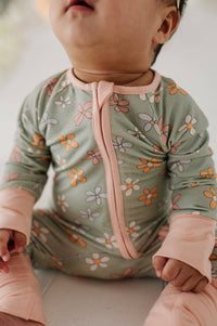 Babysprouts Long Sleeve Zip Romper