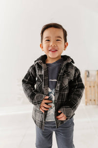 Babysprouts Kid's Hooded Shacket
