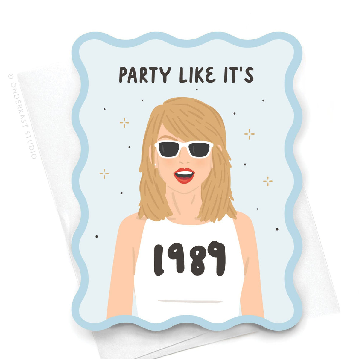 Let's Party 1989 Card