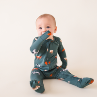 Bamboo 2-Way Convertible Zip Onesie Romper
