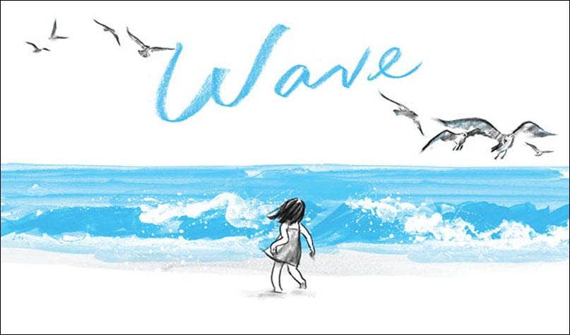 Wave Children's Book by Suzy Lee
