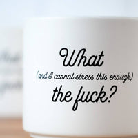 I cannot stress this enough, Ceramic Mug