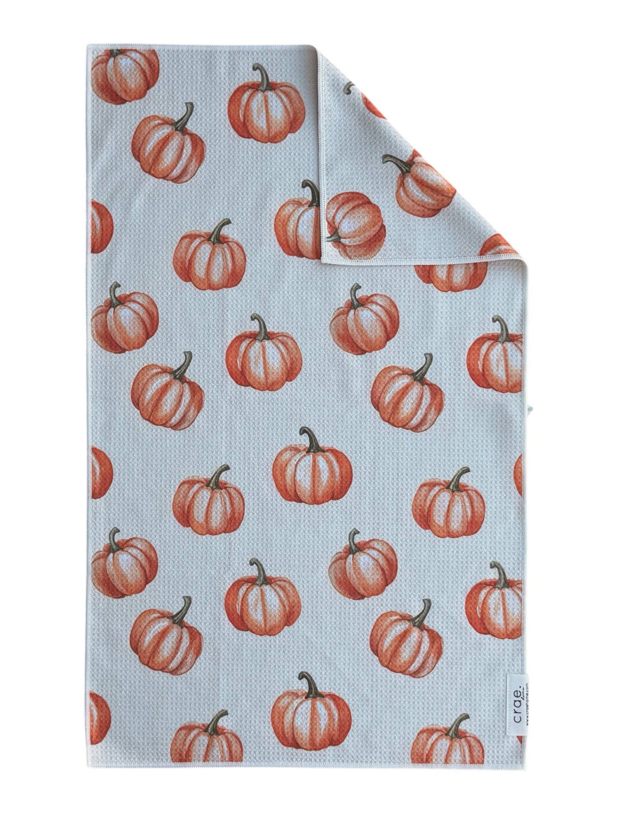 Pumpkin Patch: Double-Sided Hand Towel