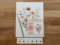 All-In-One Beginner Watercolor Kit - Wildflowers