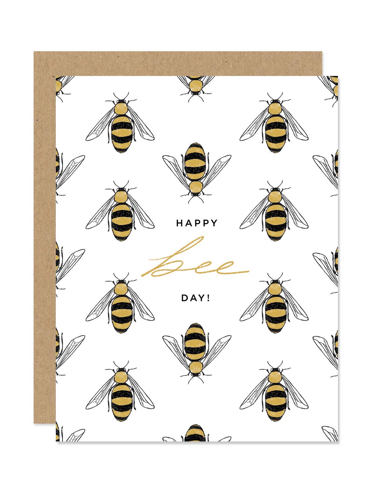 Happy Bee Day Birthday Card
