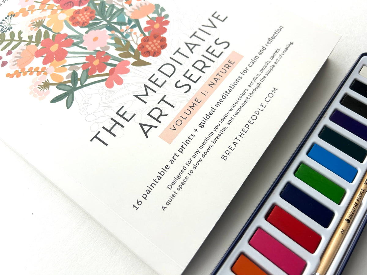 The Meditative Art Workbook Series: Volume one, Nature