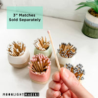 Ceramic Match Holders