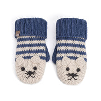 Blue Cat Mittens
