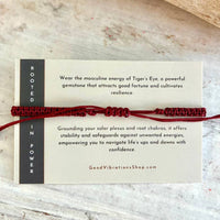 Rooted In Power⎮Tiger's Eye Bracelet