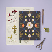 FORAGE FLORAL SMALL PAPERBACK JOURNAL