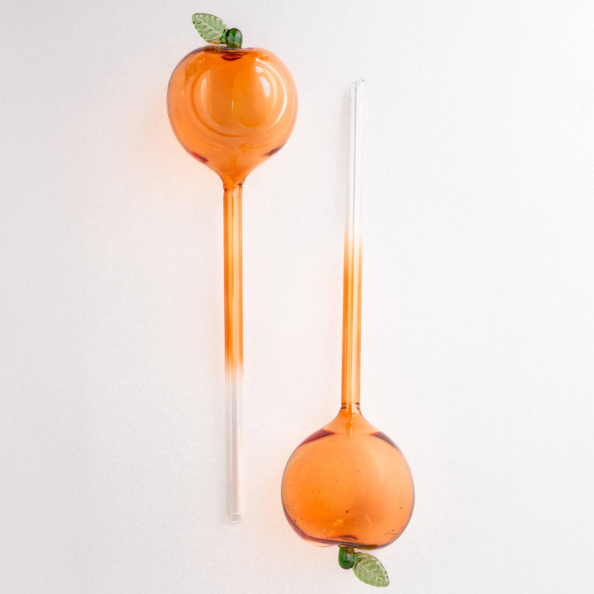 Watering Globes, Peaches - Set of 2