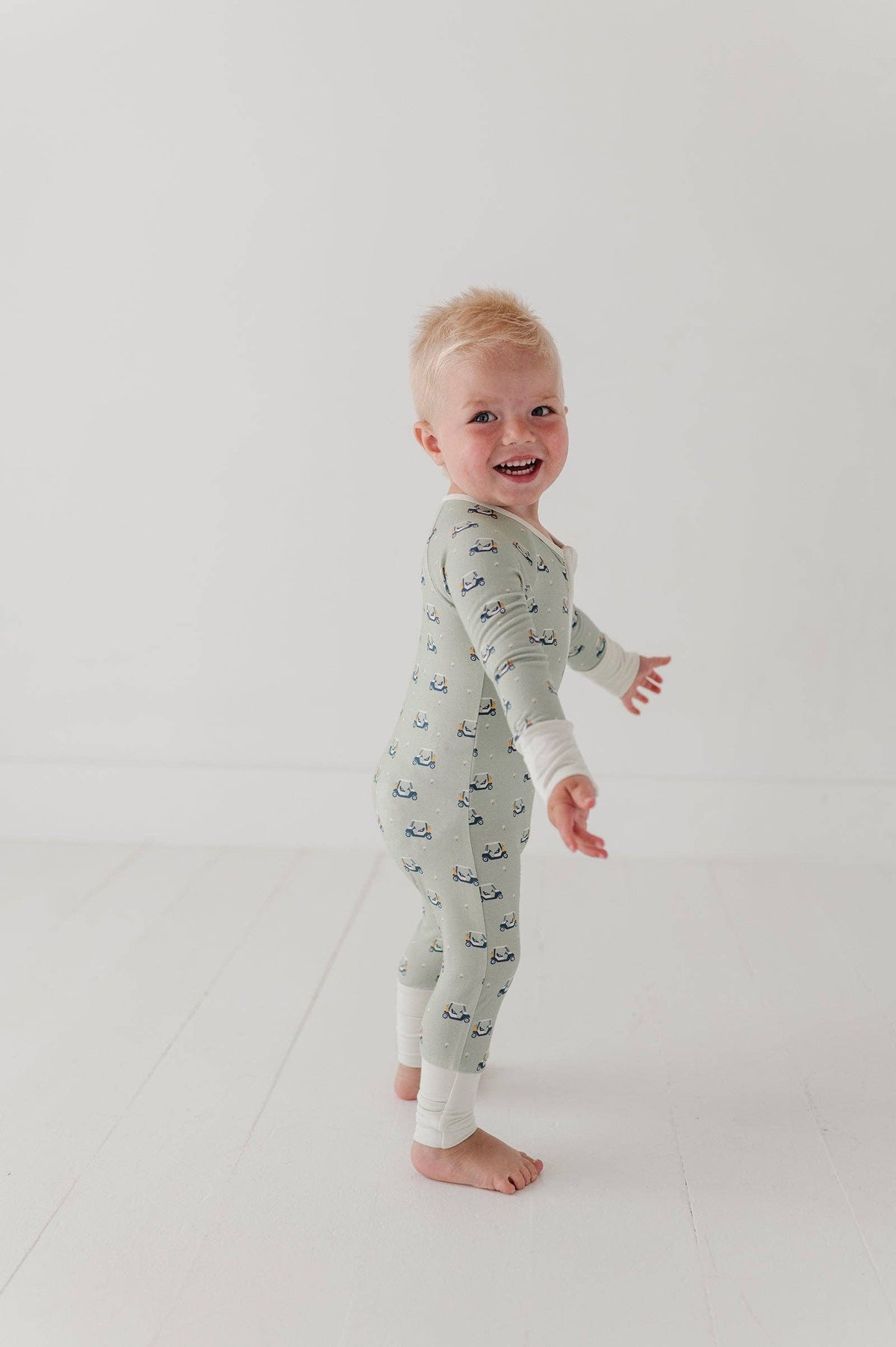 Babysprouts Long Sleeve Zip Romper