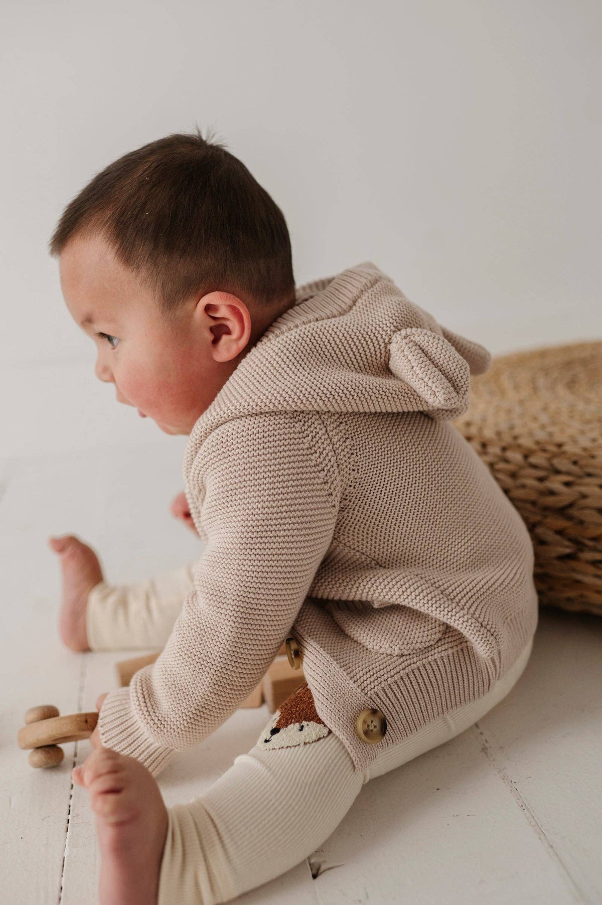 Knit Cotten Sweater Baby