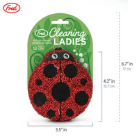 Cleaning Ladies - Ladybug Sponges - Set of 2