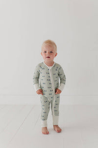 Babysprouts Long Sleeve Zip Romper