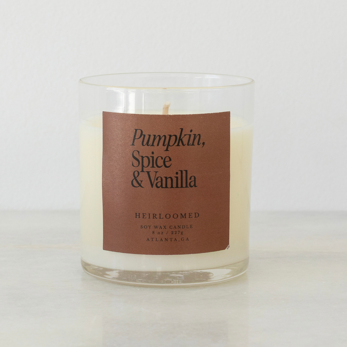 Heirloomed Candle - Pumpkin, Spice & Vanilla - Fall Candle