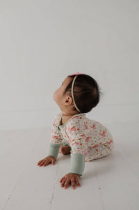Babysprouts Long Sleeve Zip Romper