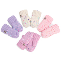 Specked Winter Mittens