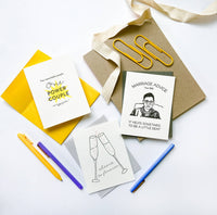 Power Couple Marriage Card