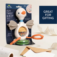Itzy Twist & Bop™ - High Chair Sensory Toy Goose Duck