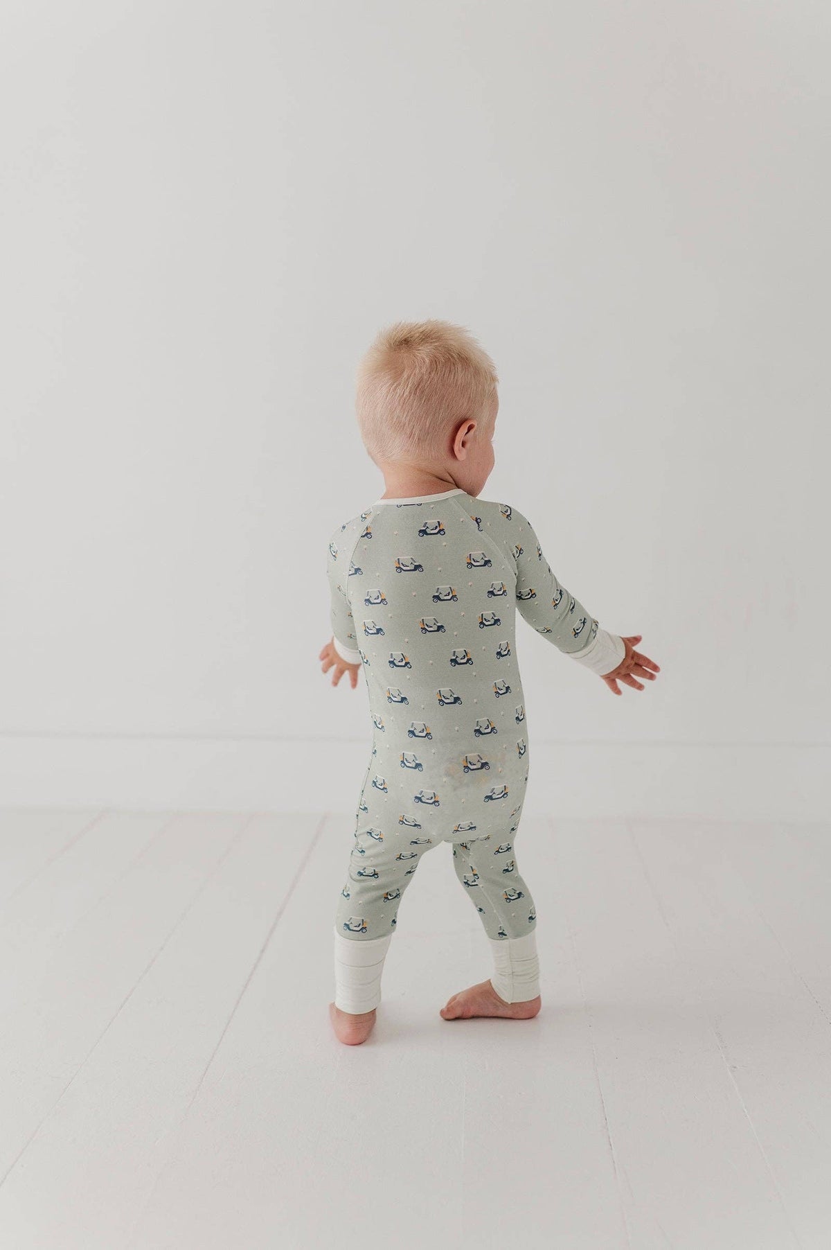 Babysprouts Long Sleeve Zip Romper