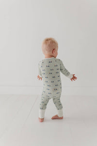 Babysprouts Long Sleeve Zip Romper