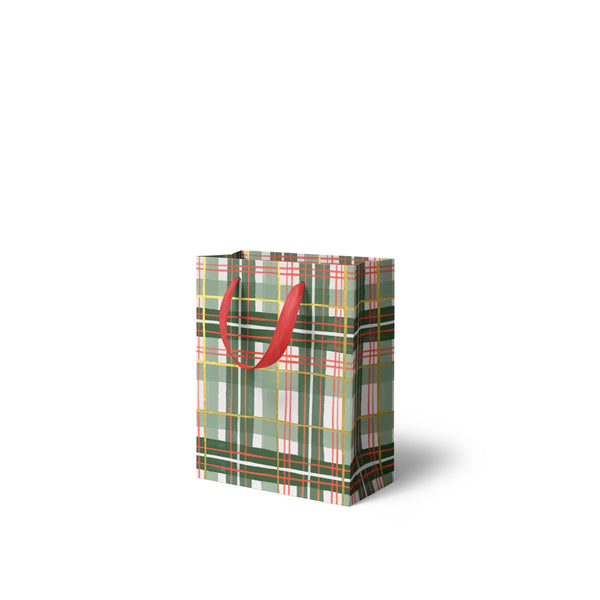 Holiday Plaid Gift Bag