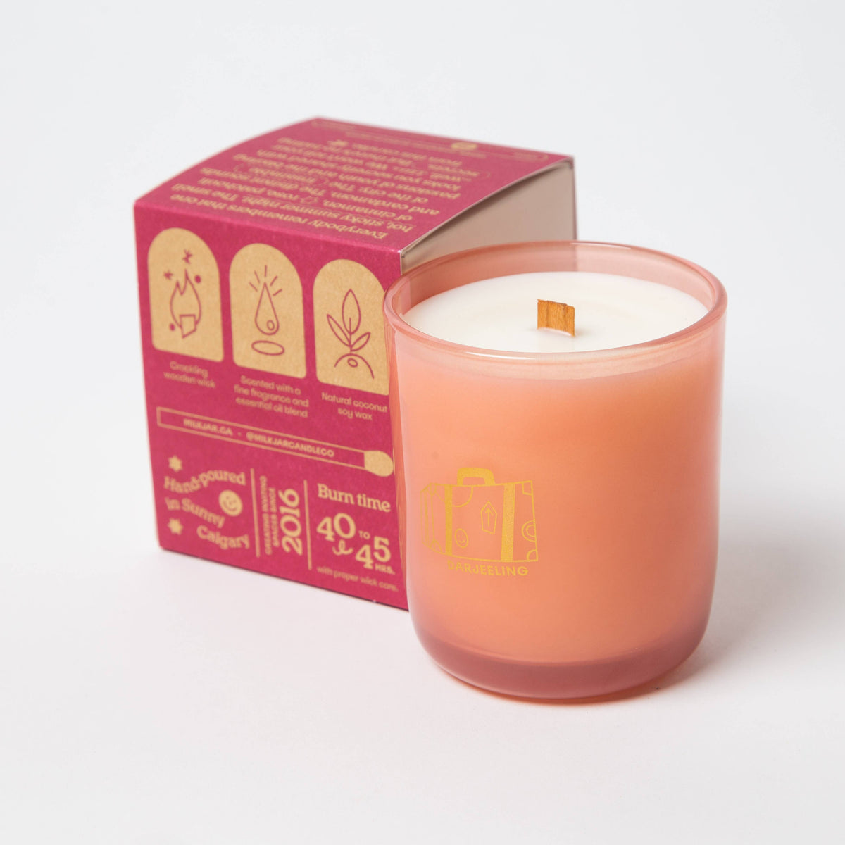 Darjeeling - Patchouli & Santal  8oz Candle