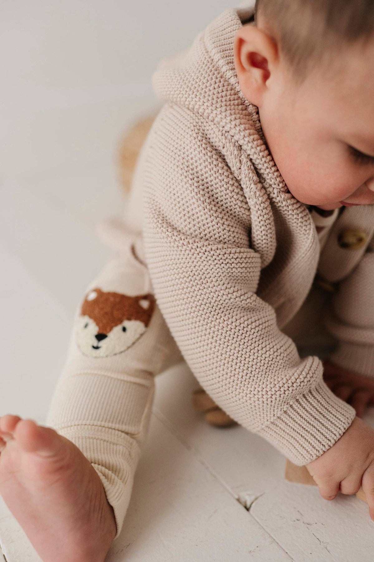 Knit Cotten Sweater Baby