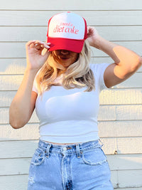 I Need A Diet Coke Mesh Back Trucker Hat